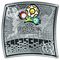 Fischer K(20) 065 - 20 złotych - 2012 rok - Mistrzostwa Europy w Piłce Nożnej UEFA 2010-12 - moneta srebrna z tampondrukiem