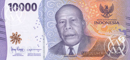 Indonesia - Pick W165 - 10.000 Rupiah - 2022 rok
