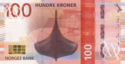 Norway - Pick 54 - 100 Kroner - 2016 rok